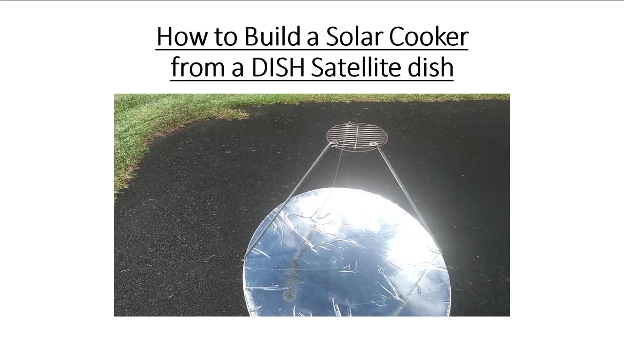 Dr Greg Pouls - How to build a DISH solar cooker and grow potatoes in buckets, ect. July 18, 2022