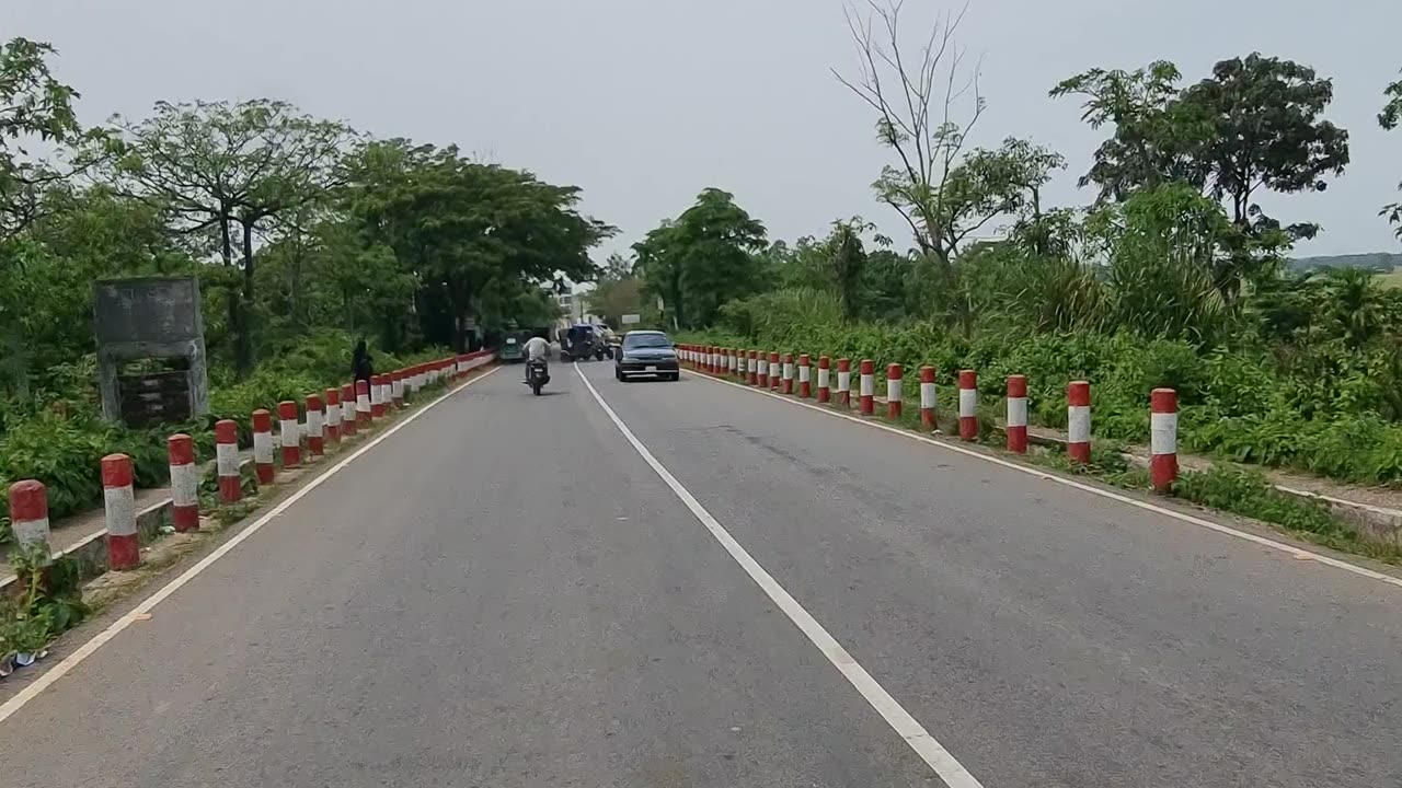 Moulvibazar Road Sylhet Bangladesh bike ride