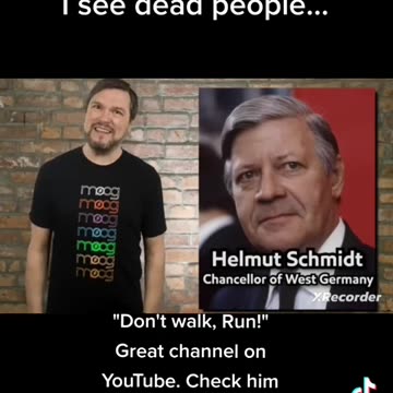 "I see dead people."