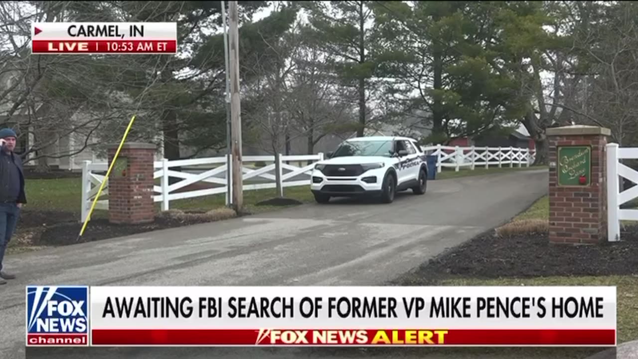 Breaking News: FBI is searching Mike Pence's Home for classified documents