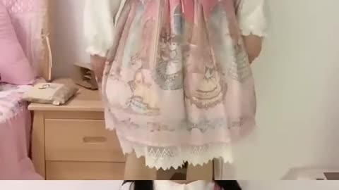 Little girl: What are you hiding up your skirt
