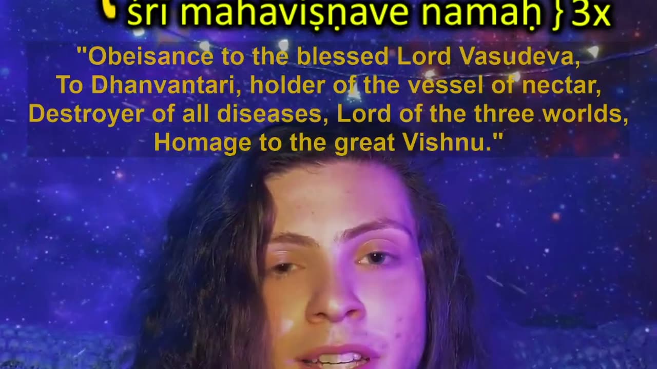 Gaiea Sanskrit - Vāsudevāya Dhanvantaraye Meditation Mantra (Yamsox Live Chanting May 3rd, 2024)