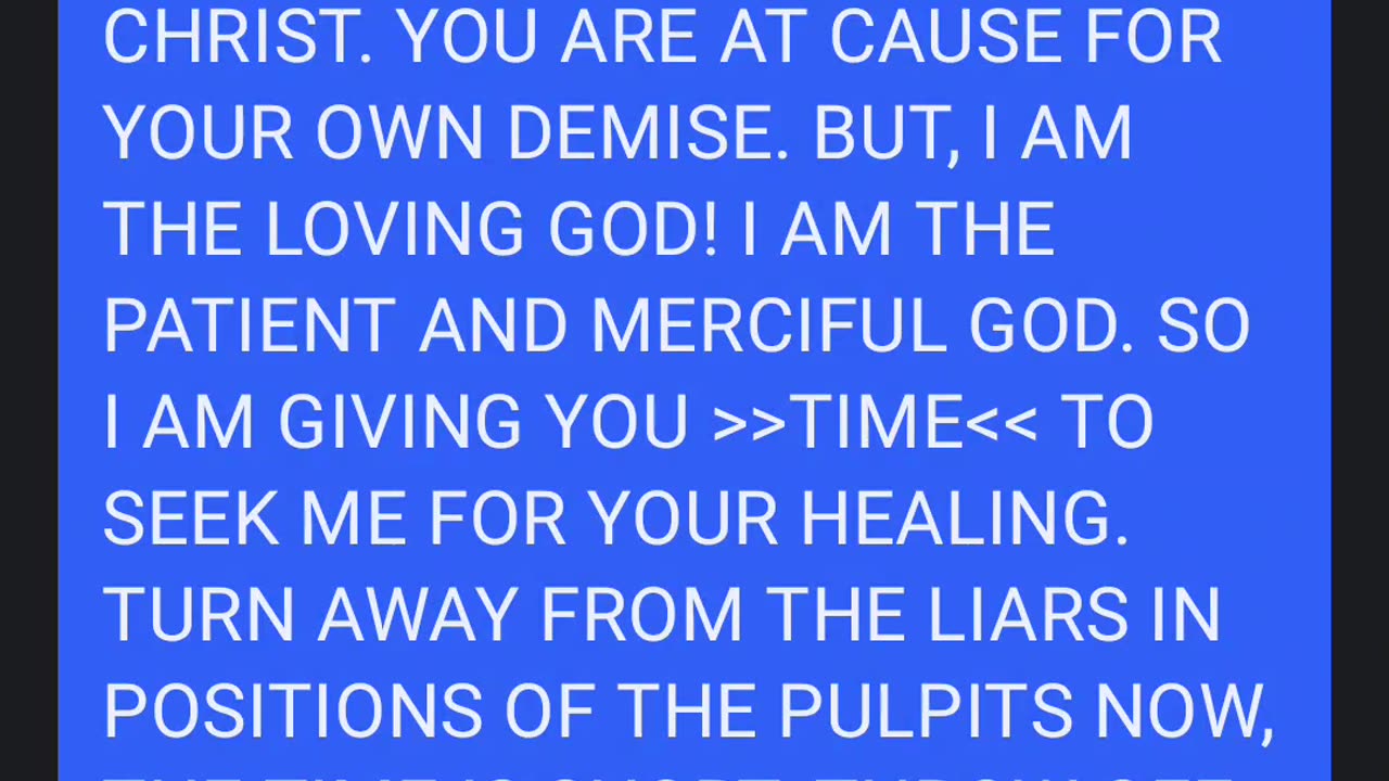 God has a word for you. Will you humble yourself and hear?