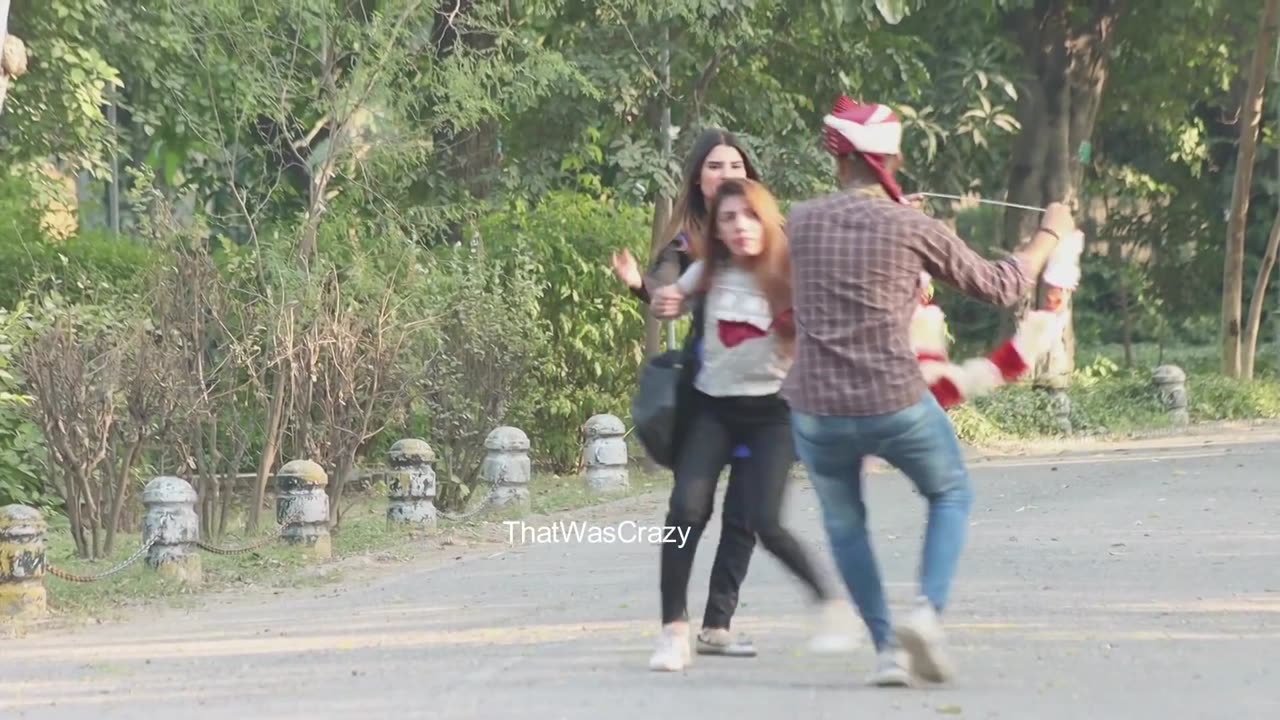 Girl Giving Hugs To Strangers Prank With Twist