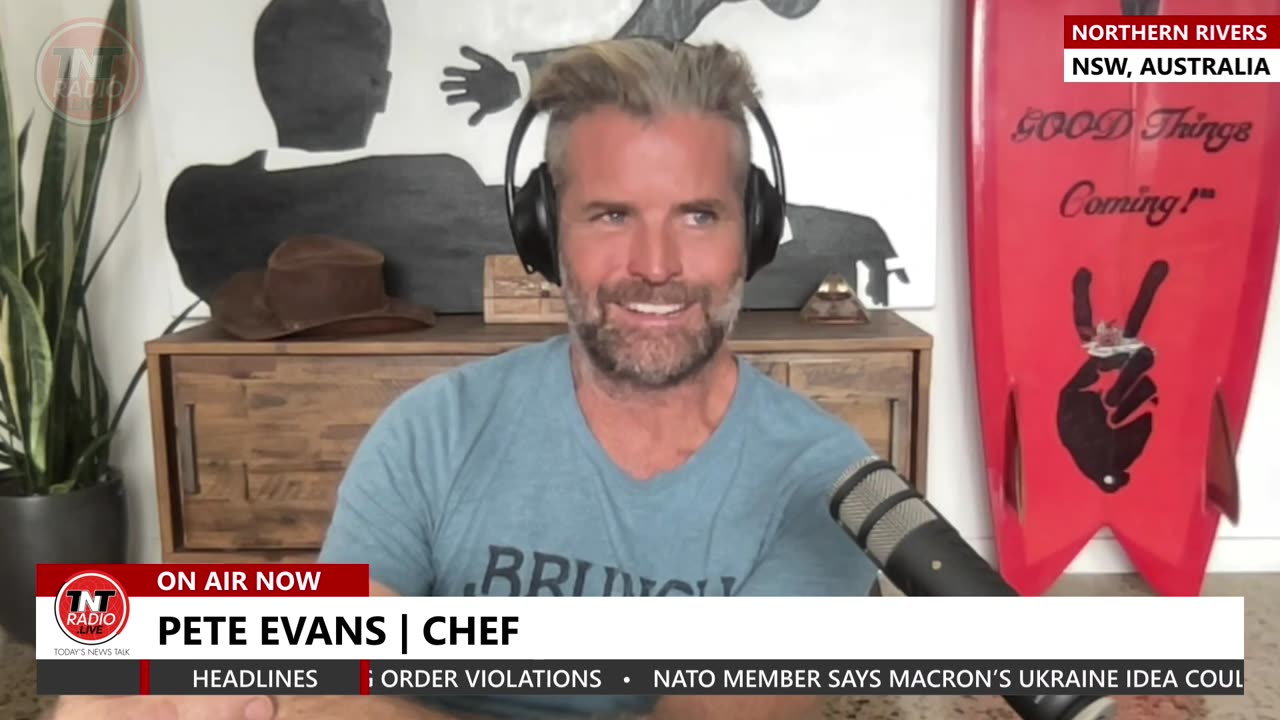 Pete Evans on Weekends with Jason Olbourne - Celebrity chef versus now