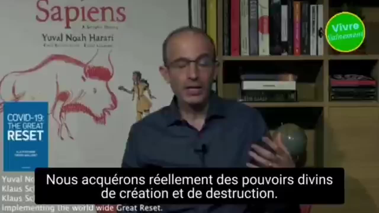 Yuval Noah Harari, fou furieux et conseiller de Klaus Schwab Covid 19 Coronavirus