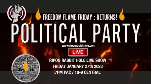 FREEDOM FLAME FRIDAY – POLITICAL PARTY