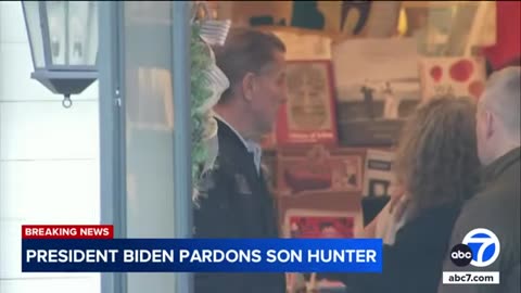 President Biden issues pardon for son Hunter on gun, tax cases