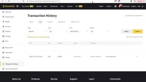 2. How to deposit onto Binance