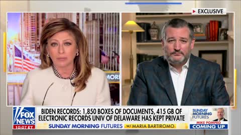 Sen. Cruz On Sunday Morning Futures: The FBI Needs To Search Biden's Senate Documents Now