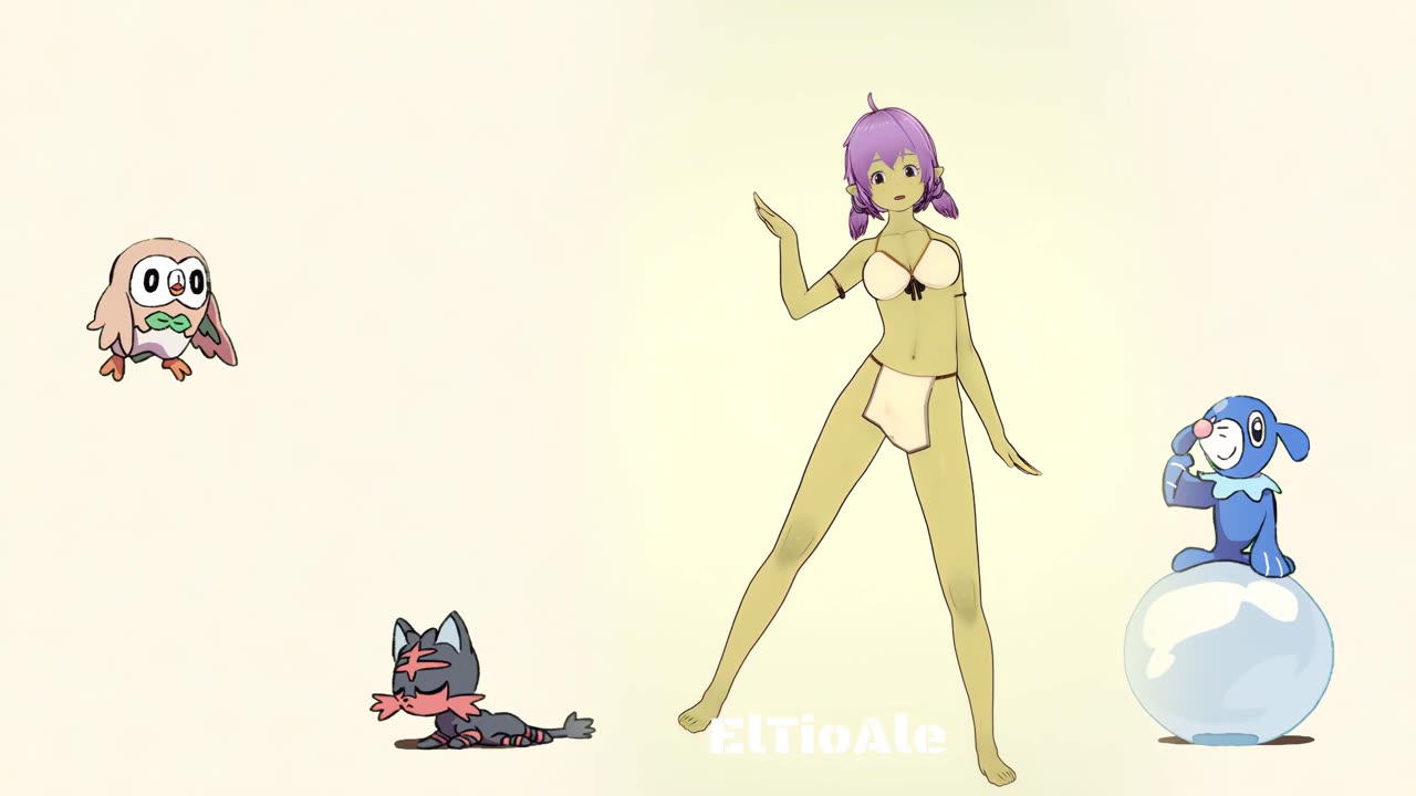 Haruna Bikini Tensura Pokémon dancing POKÉDANCE