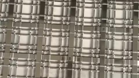 Customized stainless steel 304 flat wire embossed decorative metal mesh