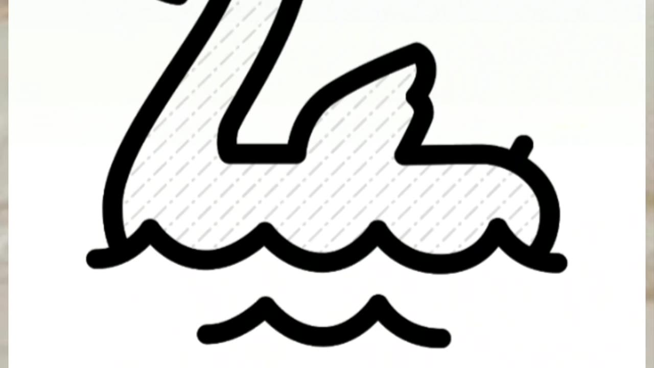 how to draw and color a swan