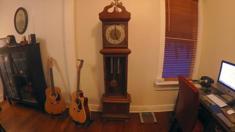 1968 Jauch Grandfather clock.