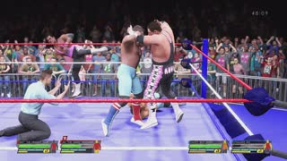 MATCH 7 THE HART FOUNDATION VS THE BRITISH BULLDOGS WITH COMMENTARY