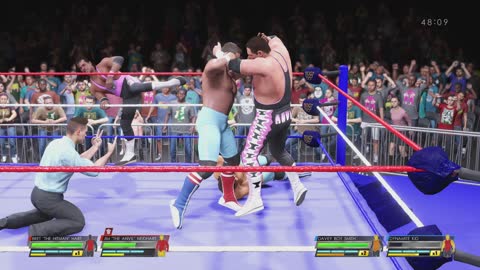 MATCH 7 THE HART FOUNDATION VS THE BRITISH BULLDOGS WITH COMMENTARY