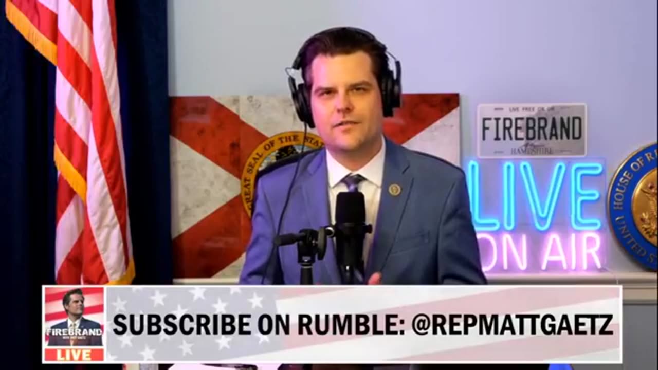 Episode 86 LIVE- Crushed (feat. Rep. Ken Buck) – Firebrand with Matt Gaetz.