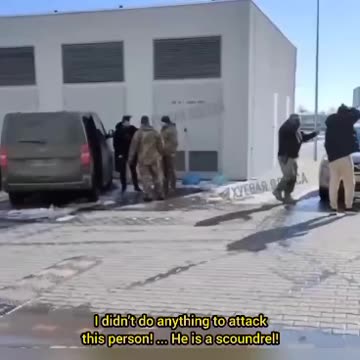 Ukrainian recruitment officers assault civilians in broad daylight