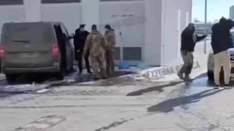 Ukrainian recruitment officers assault civilians in broad daylight