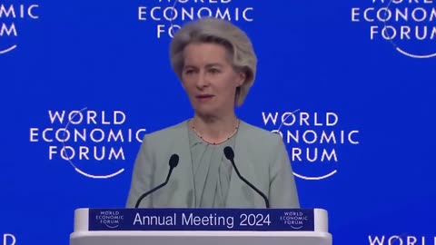 Ursula von der Leyen highlight concern of misinformation and disinformation at the WEF