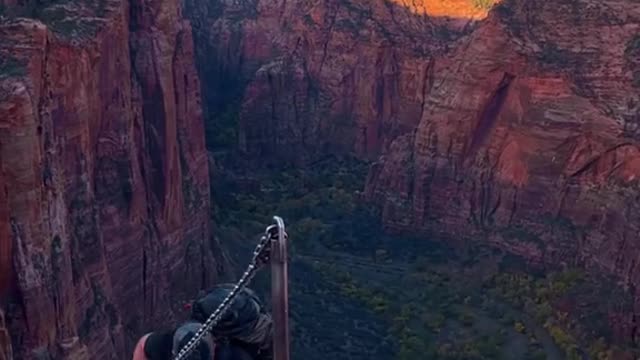 Fall days on Angels Landing. Shout out to