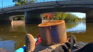 Dropping Giant Magnets Deep in the River - I THINK WE FOUND A CAR!!!