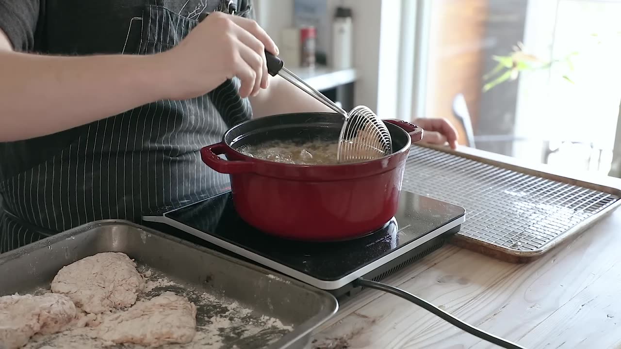 Making The Whataburger Honey Butter Chicken Biscuit At Home | But Better