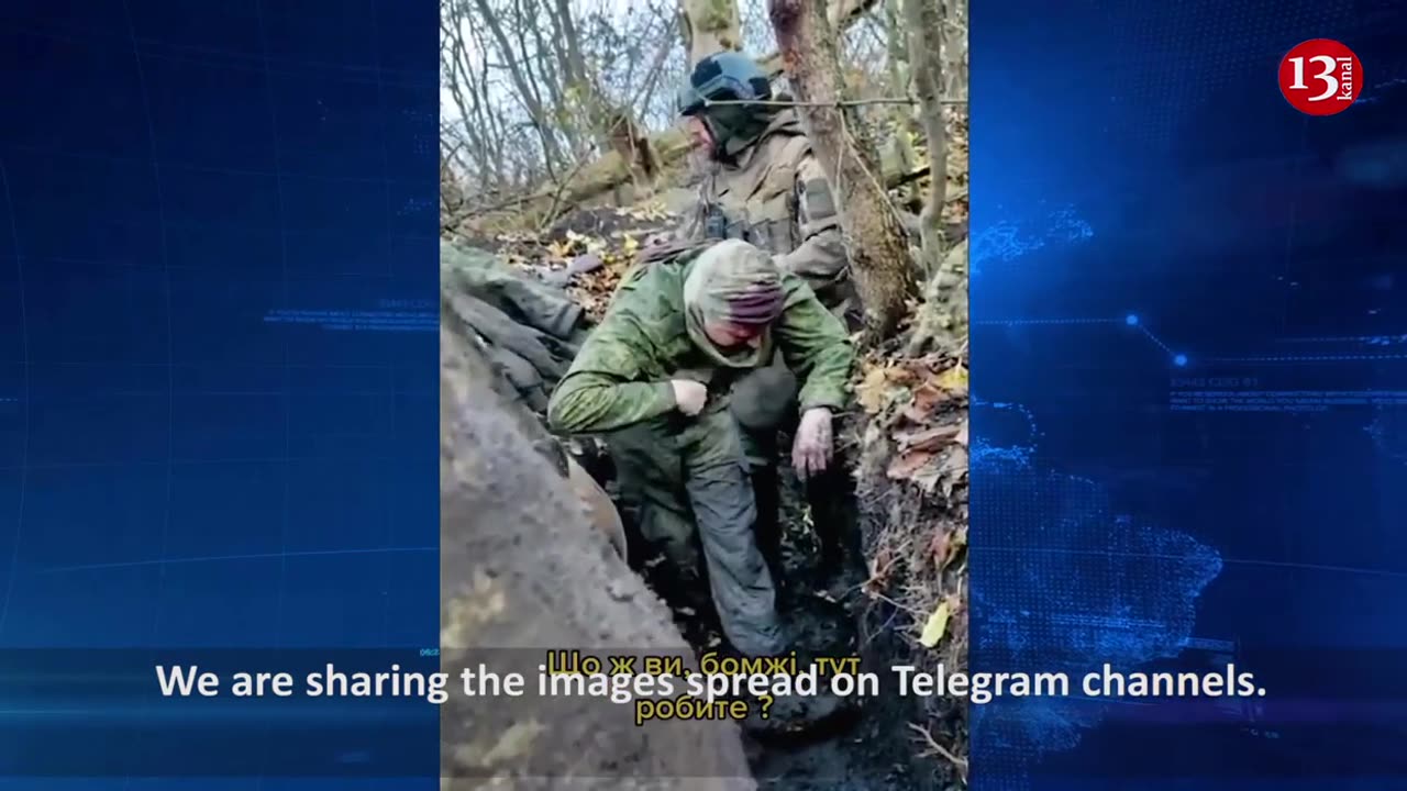 "We aren’t savages like you" - wounded and abandoned Russian soldier runs into Ukrainian troops