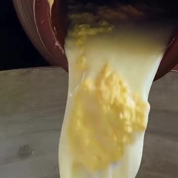 Pure desi butter making procedure