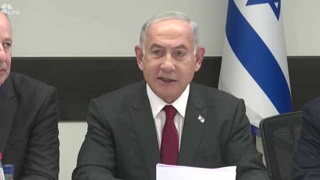 Netanyahu vows a ‘strong, fast and accurate’ response to attack outside Jerusalem synagogue