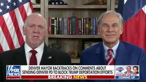 Tom Homan: "Me and the Denver mayor, we agree on one thing..."