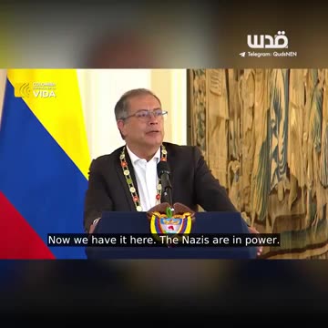 🇨🇴 Colombian President Gustavo Petro delivered a powerful speech when he accepted the...