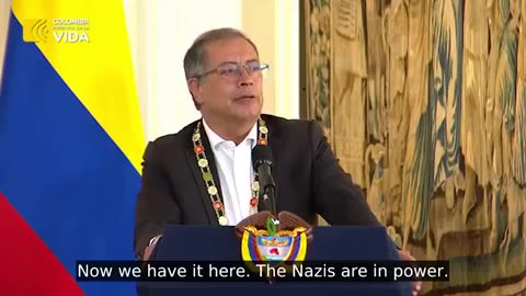 🇨🇴 Colombian President Gustavo Petro delivered a powerful speech when he accepted the...