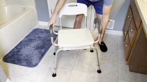 360⁰ Swivel Shower Chair, Heavy Duty Shower Chair for Bathtub for Handicap, Shower Seats for Elderly
