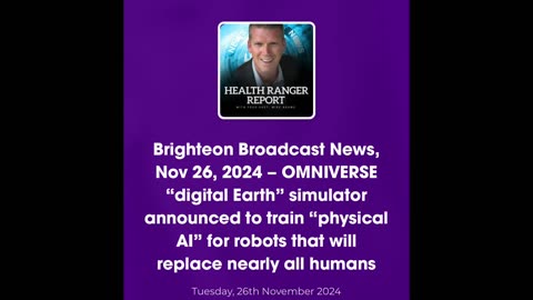 OMNIVERSE “ digital Earth” simulator announced to train “physical AI”