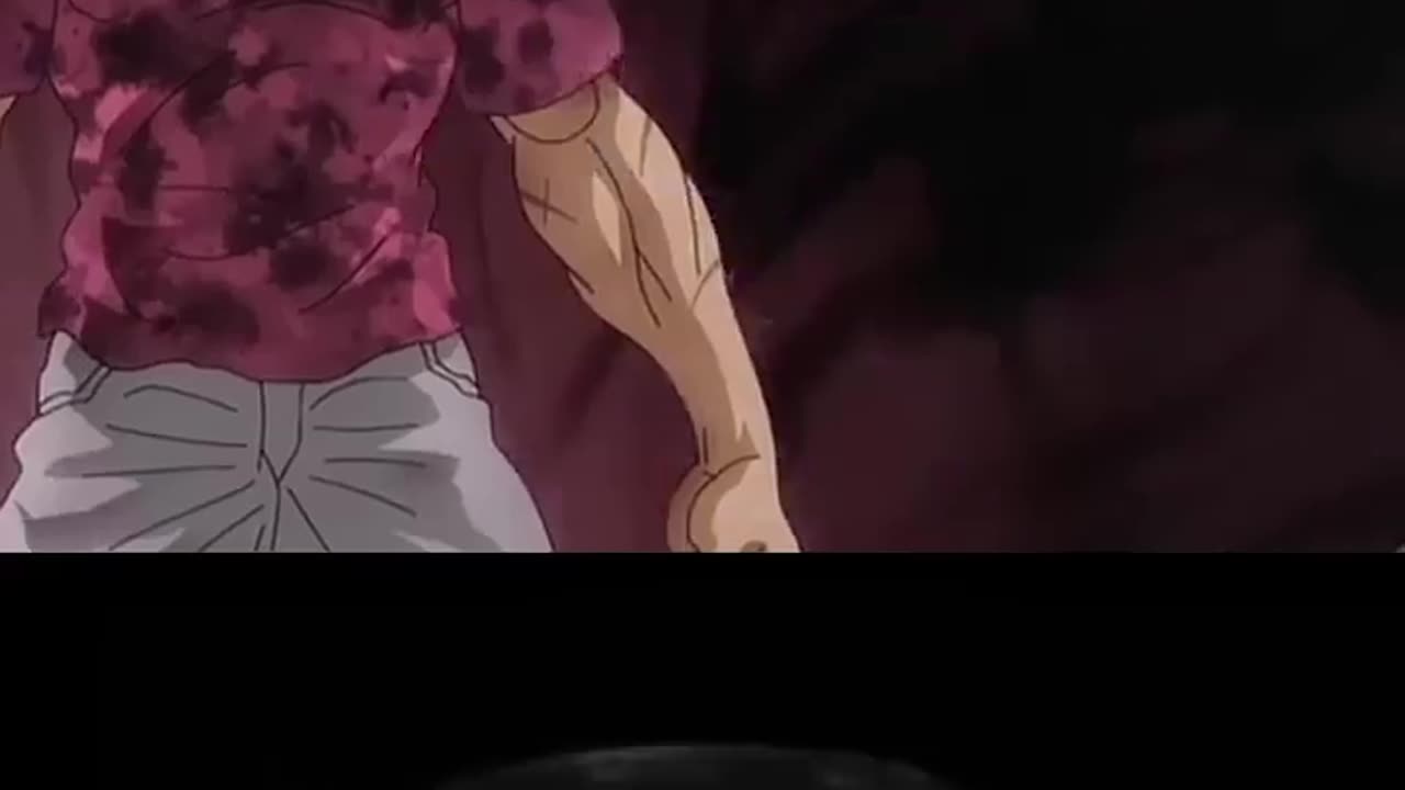 Baki hanma power full punch 😱 shortsshortsbaki__Baki hanma