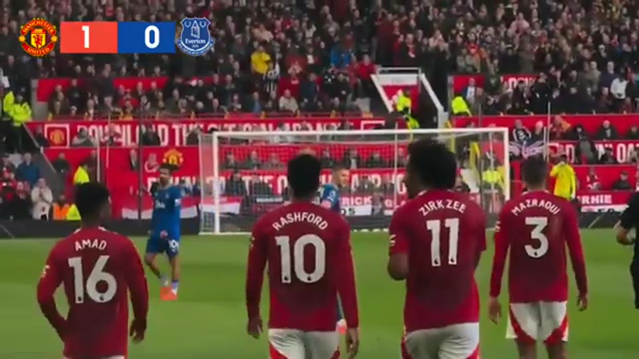 Manchester United VS Everton (4-0) - Highlight & All Goals - Premier League 2024/2025 HD