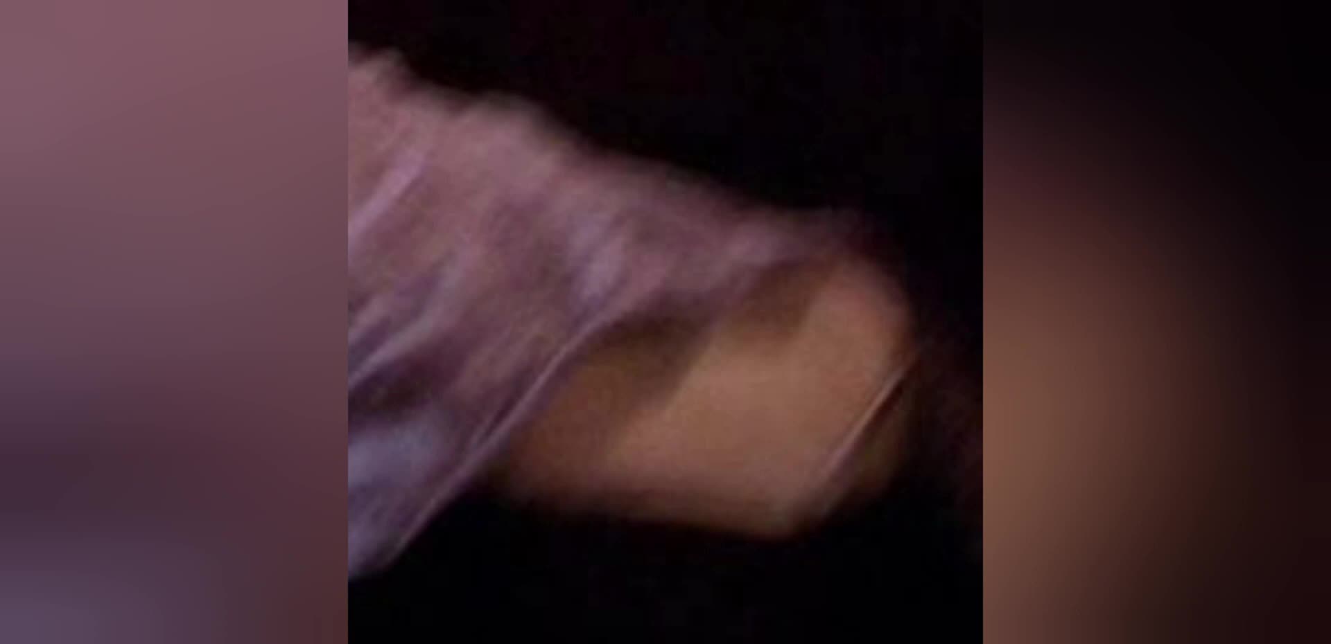 Kaley Cuoco Pink G-String on Charmed