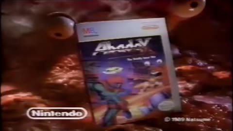 1990 Abadox NES Commercial