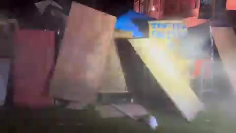 Zionists Attack UCLA Encampment - Multiple Injuries