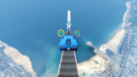 GTA 5 MEGA RAMP GAMEPLAY