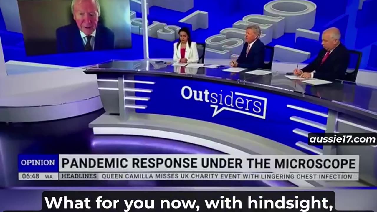 Professor Dalgleish appearence Sky News:
