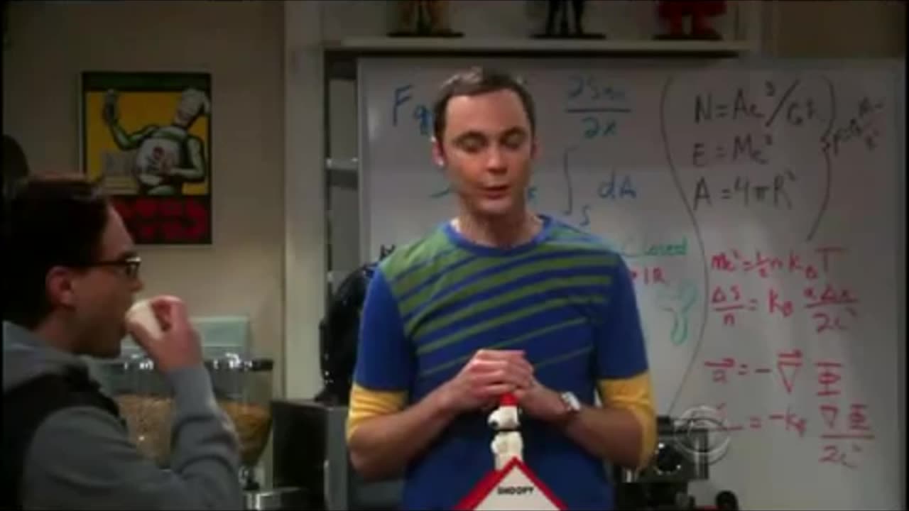 Sheldon Serves Leonard A Snow Cone - The Big Bang Theory