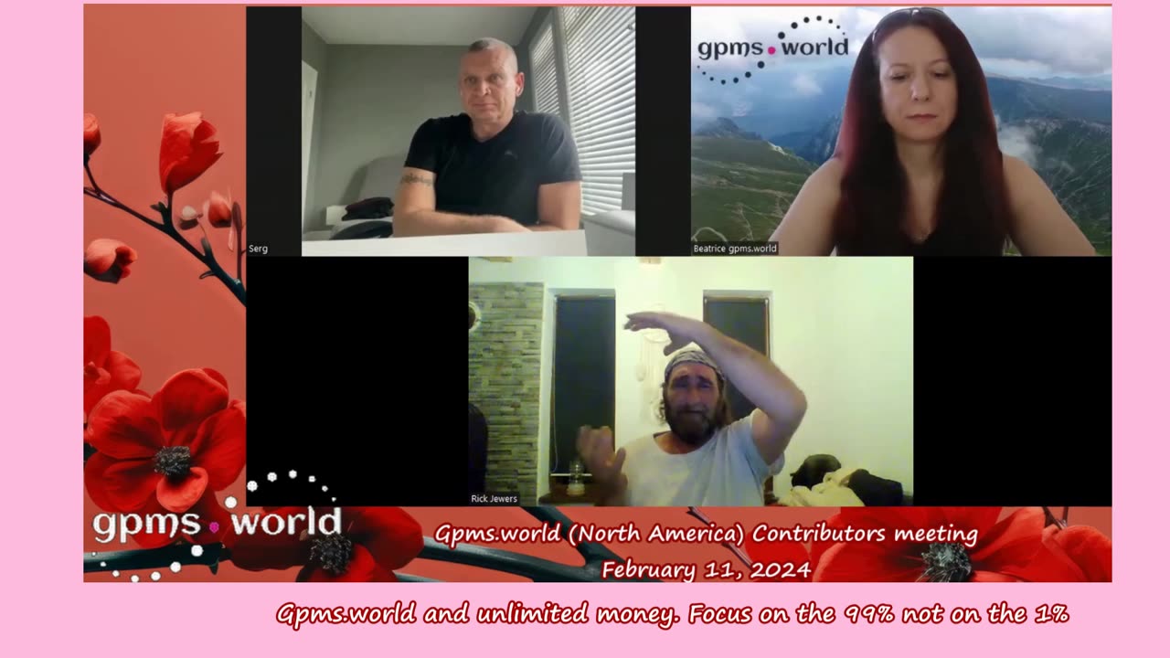 Gpms.world and unlimited money. Focus on the 99% not on the 1%