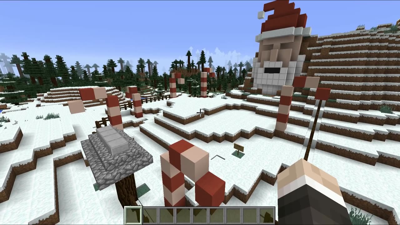 How to make a Winter Wonderland in Minecraft!