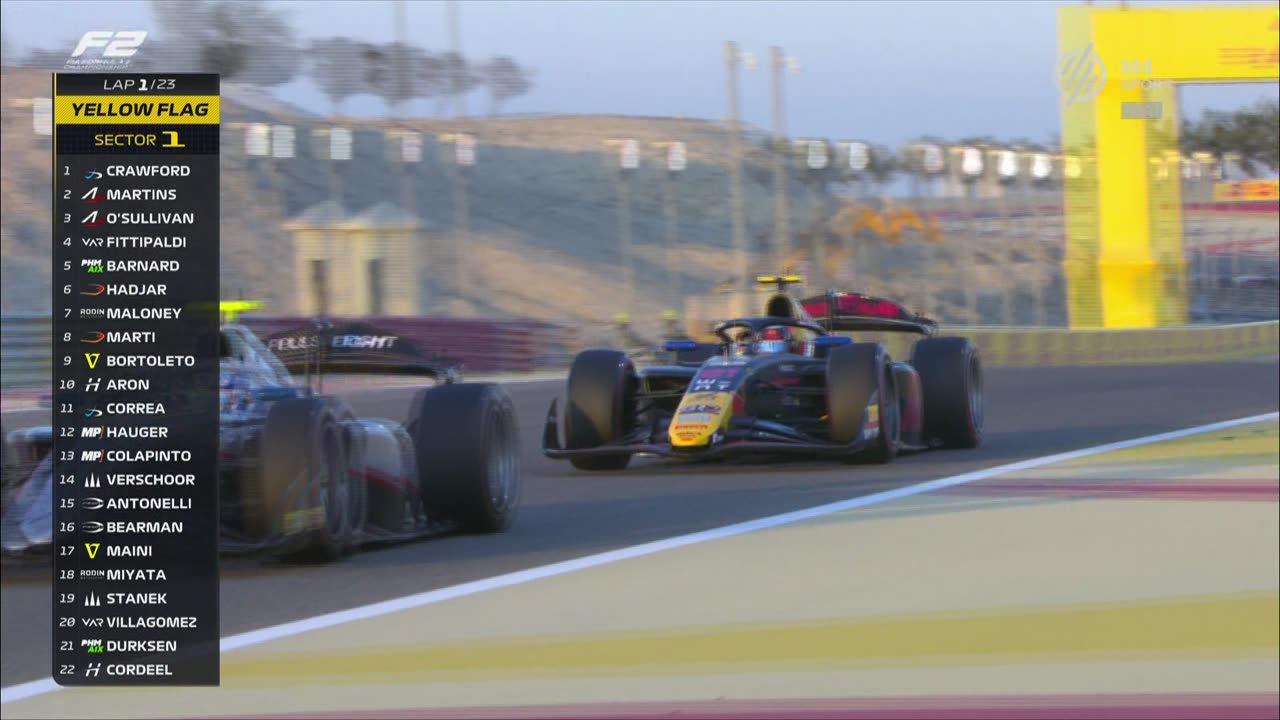 F2 - 2024.03.01. Bahreini Nagydíj, Sakhir - 1. futam (M4 Sport)