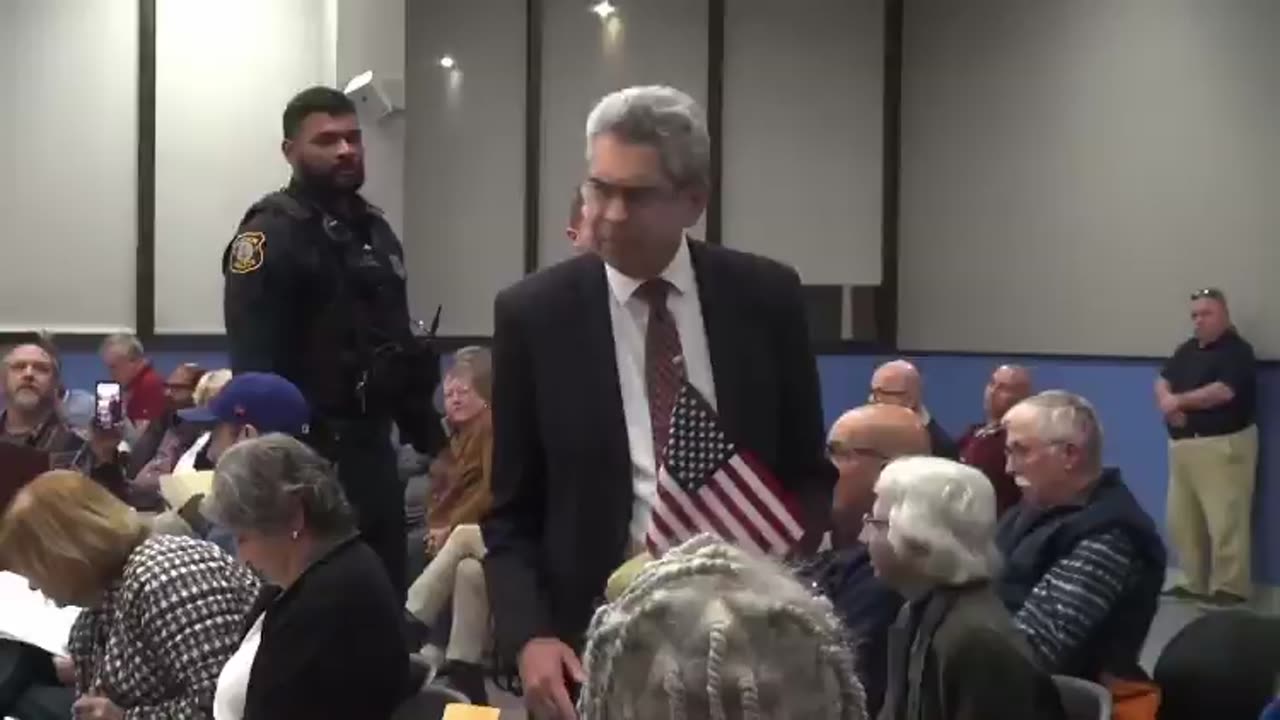 BREAKING: Edison, NJ Town Council bans American flags at meetings.