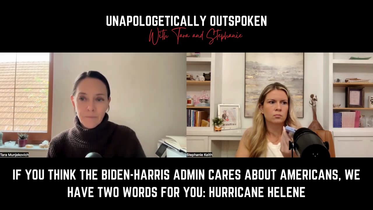 IF YOU THINK THE BIDEN-HARRIS ADMIN CARES, WE HAVE TWO WORDS FOR YOU: HURRICANE HELENE