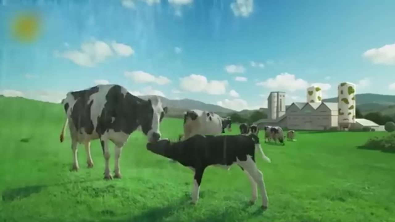COW FUNNY DANCE BOLLYWOOD SONG DINKA CHIKA BY IMAN UNIVERSE OF ANIMALS