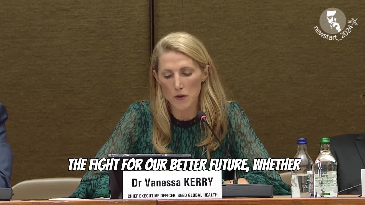 Vanessa Kerry about the fight for our better future